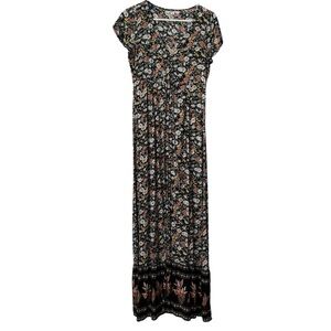 O’Neill floral maxi dress size small